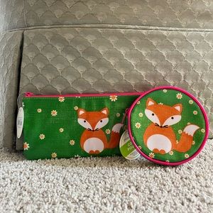 NWT pencil pouch & coin pouch